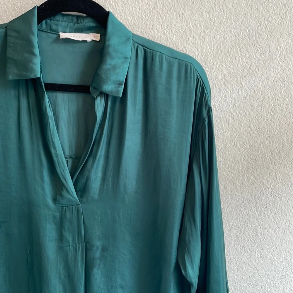 Faux silk top - Picture 1 of 5
